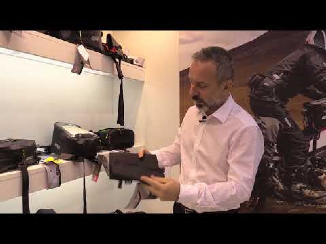 GIVI T515 Roll-Top Motorcycle Tool Bag - MOLLE Compatible With Multiple Compartments