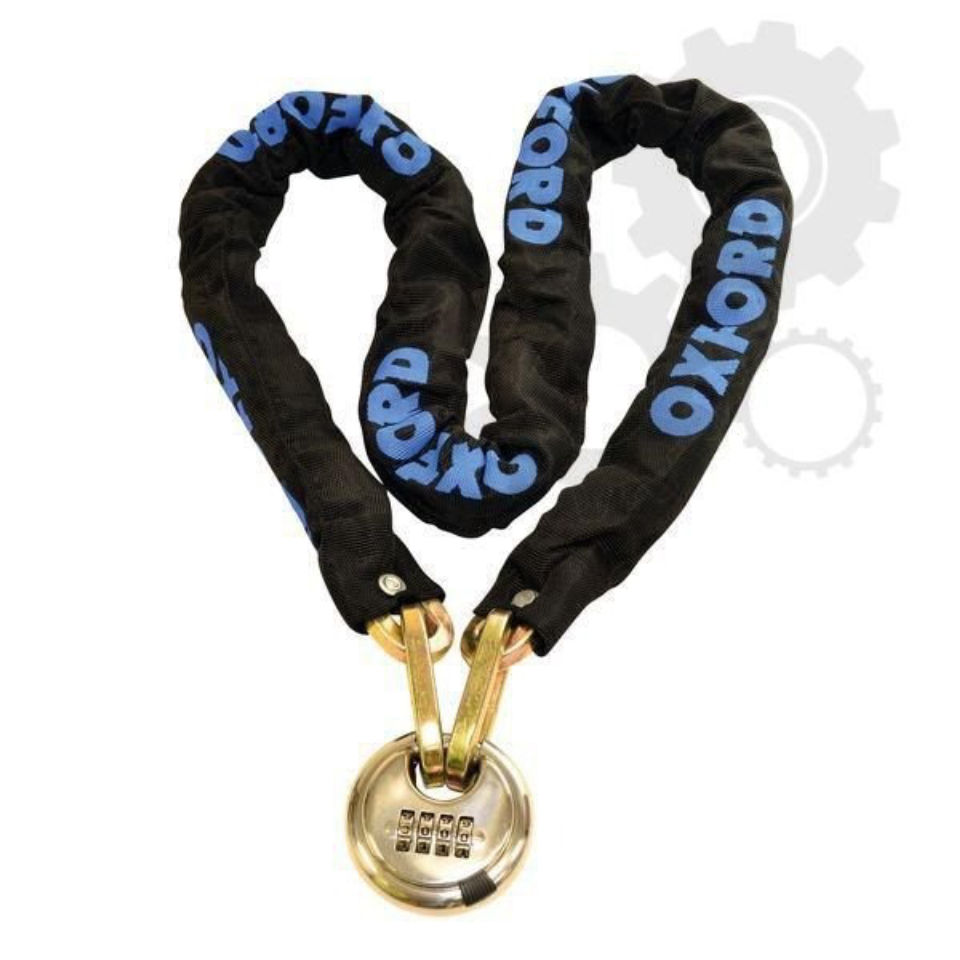 Wordlock Disc Oxford wordlock discus & 1.5mtr chain zabezpieczenie antykradzieżowe ...