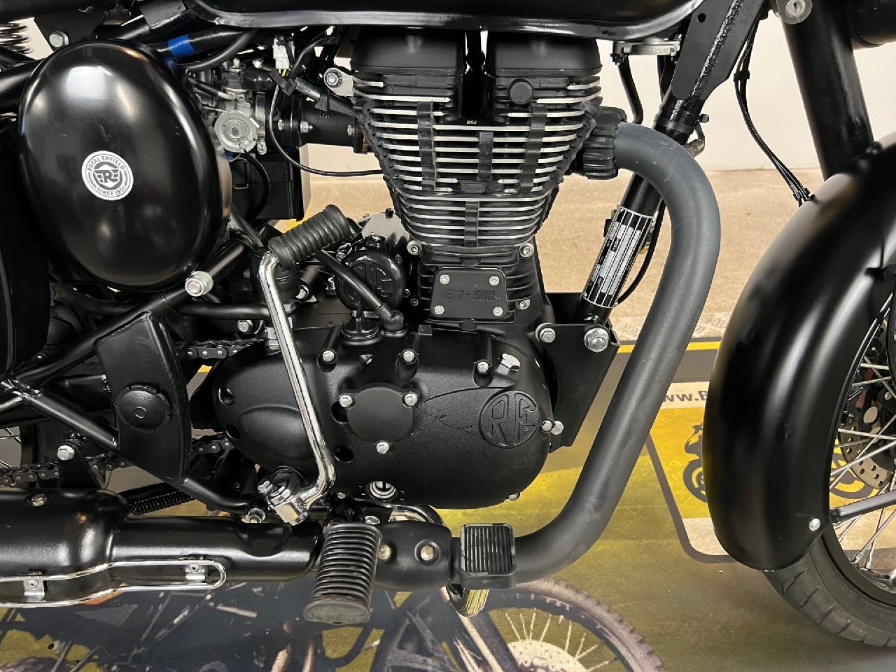 Carter Moteur Pour Royal Enfield Classic 500 EFI 2009 – Pièce A43G D'occasion, Made In India | Bloc Moteur Moto Vintage